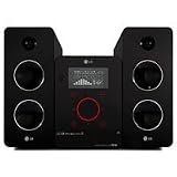 LG LFD750 - Micro system - radio / DVD - glossy black