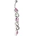 Passion Pink Topnotch Gem Dangle Gelly Ring