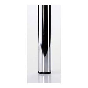 34-1/4" X 2-3/8" Counter Height Table Legs - Single - Brass Polished