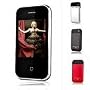 PRINCE009 Mini Hiphone Dual Card Quad Band Touch Screen Cell Phone /Three Color Available(SZR748)
