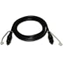 HQ Series Digital Optical Cable, 6ft Light Pulse Audio DVD