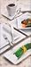 PLATE SQUARE 7-1/4, CS 2/DZ, 07-1532 WORLD TABLEWARE CHINA PORCELAIN