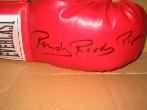 ROWDY RODDY PIPER AUTOGRAPHED BOXING GLOVE (WRESTLING)
