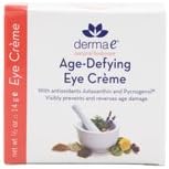derma e Age-Defying Eye Crème with Astaxanthin and Pycnogenol, 0.5 Ounce (14 g)