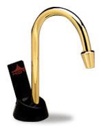 Insinkerator GNS-PB Polished Brass Gooseneck Type