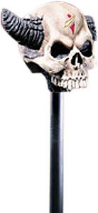 Halloween Horned Skull Staff Top