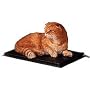 K&H 3093 Outdoor Heated Kitty Pad with Fleece Cover