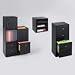 Mixx Modular Storage Cube with Locking Door, Black, 15w x 15d x 15h