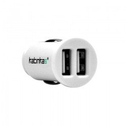 Katinkas Dual Kfz-Ladeger&auml;te USB 2.0 (2000mA) wei&szlig; Preisvergleich