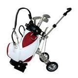 Desktop Gift-Golf Caddy Cart Pens Holder