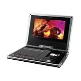 iLive 9-Inch Portable DVD Player with Dock for iPod and MP3 Players (Black)
