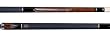 Ebony Wood, Metal and White Inlaid Floating Points Hybrid Pool Cue Weight: 19 Oz.