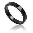 ring size 4 4mm Black