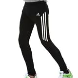 Adidas Response Running Tights Mens Blackwhite Medium