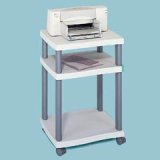 SAF1860GR - Wave Design Desk-Side Mobile Printer Stand