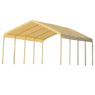 ShelterLogic Super Max Canopy Accessories Replacement Cover, Tan, 12 x 26-Feet