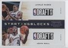 2010-11 Playoff Contenders Patches Starting Blocks #9 - JaVale McGee/John Wall