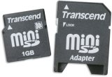 Transcend miniSD Memory Card 1GB