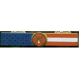 Fire Department American Flag Rocker Bar