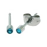 Jewelry Earrings 316l Stainless Steel Cz Studs Inox