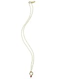 Nashelle Designs Lovely Dainty Ring Necklace, Color Gold