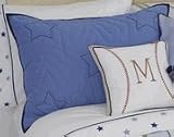 Whistle & Wink Twin 3 Piece Sheet Set-High Seas Embroidery Stars