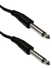 1/4" Mono Male to 1/4" Mono Male, 10ft