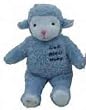 God Bless Baby Holy Lamb Blue