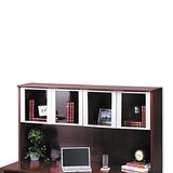 72 Inch Hutch With Glass Doors - Veneer Series
