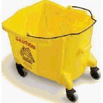 RUBBERMAID COMM PROD 7570-88 26/35QT YEL Mop Bucket
