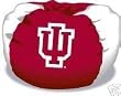 Indiana Hoosiers Team Beanbag Chair 32x32 - NCAA College Athletics Sports Team Merchandise