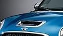 MINI Cooper S and Clubman S Chrome Bonnet Scoop - fits model years 2007 2008 2009 and 2010