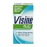 Visine A.C. Astringent Redness Reliever Eye Drops - 0.5 Oz (15 Ml)