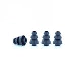 2 Pair, Small - Earphones Plus Brand, Tri-Level, Replacement Ear Cushions, Earbuds for Sound Isolating Earphones. (See Fit Information in Details Below)