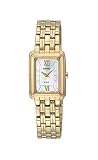 Seiko Gold-tone Steel Bracelet Mother-of-pearl Dial Women's watch #SUP018