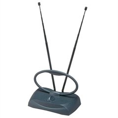 Best Price Rca Indoor Vhf/Uhf Antenna W/ 12-Position Switch Hdtv Compatible Easy Hook-Up Practical New