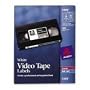 Video Tape Printer Labels