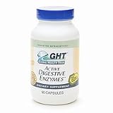 Global Health Trax Active Digestive Enzymes Dietary Supplement Capsules 90 capsules