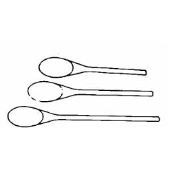 World Kitchen/Ekco 1045621 3-piece Wooden Spoon Set