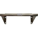 Stainless Steel Wall Shelf - 16" Deep: 36"W x 16"D