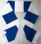 Halifax Rugby League Blue and White Retro Bar Scarf