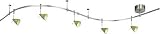 8' Track Light - Other / Ps/green Cloud Glass