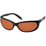 Costa del Mar Fathom Sunglasses Black Frame with Dark Vermillon CR - 39 Lens - B000677780