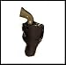 Antique Brown Right Hand Hunter 1090 Western Crossdraw Holster