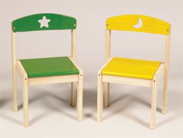 21dv6jwWv9L Guidecraft G98044 Moon & Stars Extra Chairs
