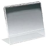 Dennis Daniels Clear Acrylic Bent-Back Horizontal Frame for a 4 x 6 Photograph.