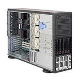 Supermicro SC748 TQ-R1200B - Tower - 4U - extended ATX - SATA/SAS - hot-swap - power supply 1200 Watt - black - USB