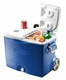 Rubbermaid 2A9100MODBL 45 Quart Wheeled Cooler - B0015Z80PG
