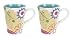 Portmeirion - Crazy Daisy Mini Mugs set of 2