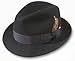 Broner Melodrama Black Fedora Crushable Wool Fedora